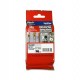 NASTRO LAM.CON ADESIVO RESIST.TZE-S241 18MMx8MT NERO/BIANCO