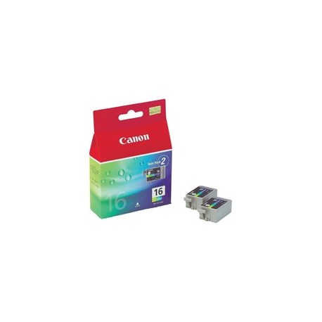 SCATOLA 2 REFILL COLORE BCI16 DS700 PIXMA IP90