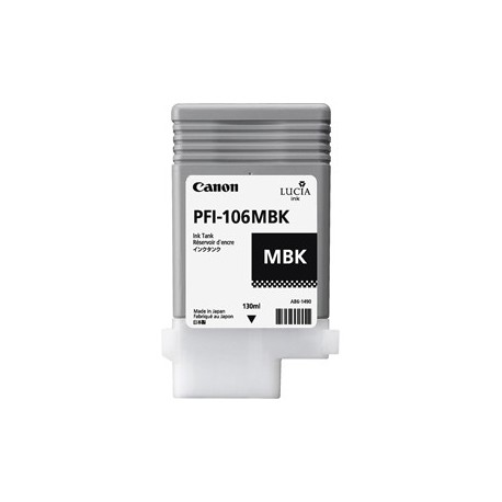 CARTUCCIA INK PFI-106 NERO MATTE