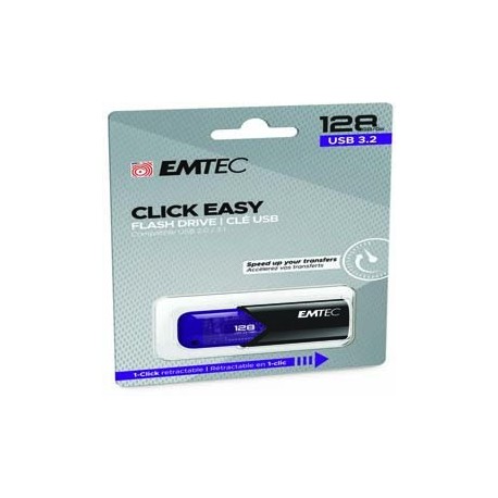 Emtec Memoria USB B110 USB3.2 Clickeasy 128GB viola