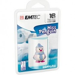 MEMORIA USB2.0 M336 16GB Animalitos Lady Penguin