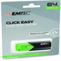 Emtec Memoria USB B110 USB3.2 Clickeasy 64GB verde