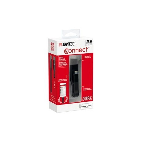 MEMORIA USB 3.0 LIGTHTNING CHARG T500 BL 32GB