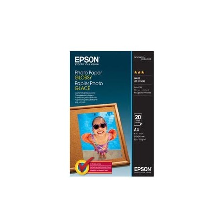 CARTA FOTOGRAFICA LUCIDA GOOD 20fg 200gr 210x297mm A4 EPSON