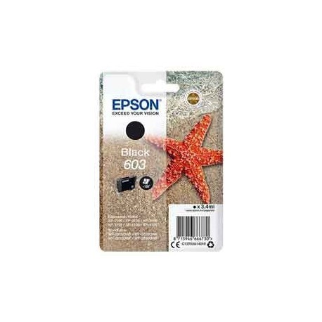 Cartuccia di inchiostro Epson Nero serie 603 Stella Marina