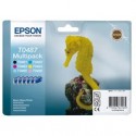MULTIPACK T048 6 COLORI NERO CIANO MAGENTA GIALLO CIANO-CHI MAGENTA-CHI RS