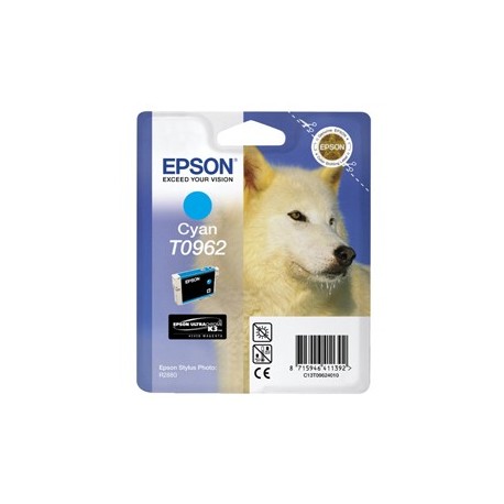 CARTUCCIA INCHIOSTRO A PIGMENTI CIANO EPSON ULTRACHROME K3 BLISTER RS