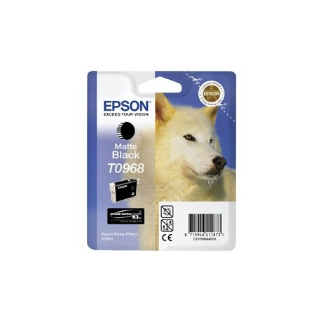 CARTUCCIA INCHIOSTRO A PIGMENTI NERO-MATTE EPSON ULTRACHROME K3 BLISTER RS