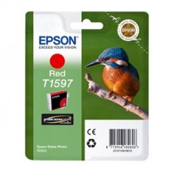 CARTUCCIA ROSSO EPSON ULTRACHROME HI-GLOSS SERIE MARTIN PESCATORE TAGLIA XL