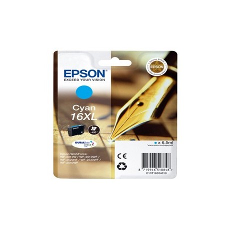 CARTUCCIA A PIGMENTI CIANO EPSON DURABRITE ULTRA, SERIE 16XL/PENNA E CRUCIVERBA