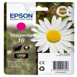 CARTUCCIA MAGENTA EPSON CLARIA HOME SERIE 18/MARGHERITA IN CONF. BLISTER RS