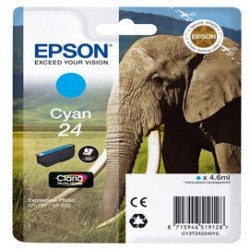 CARTUCCIA CIANO CLARIA PHOTO HD SERIE 24 ELEFANTE