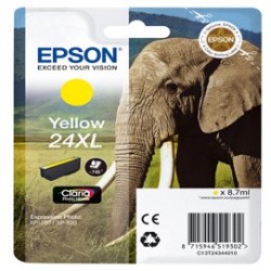 CARTUCCIA GIALLO CLARIA PHOTO HD SERIE 24XL ELEFANTE BLISTER
