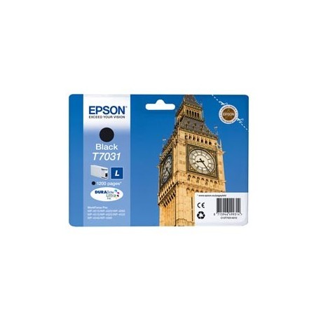 TANICA INCHIOSTRO A PIGMENTI NERO EPSON DURABRITE ULTRA, L