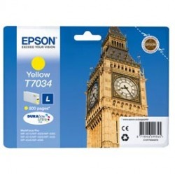 TANICA INCHIOSTRO A PIGMENTI GIALLO EPSON DURABRITE ULTRA, L