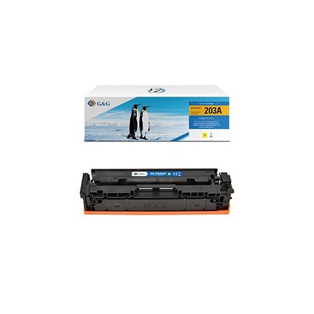 Toner Compatibile GG Giallo PER HP Color LaserJet M254dw/M254nw/M281FDN/M281FDW