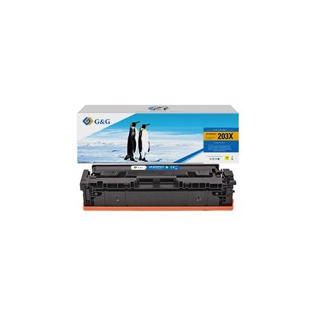 Toner Compatibile GG Magenta PER HP Color LaserJet M254dw/M254nw/M281FDN/M281FD