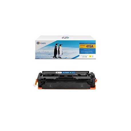 Toner Compatibile GG Giallo PER HP Color LaserJet Enterprise Flow M681z/ M681dh