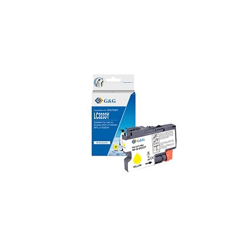 Cartuccia ink compatibile GG Giallo per Brother DCP-J1100DWMFC-J1300DW