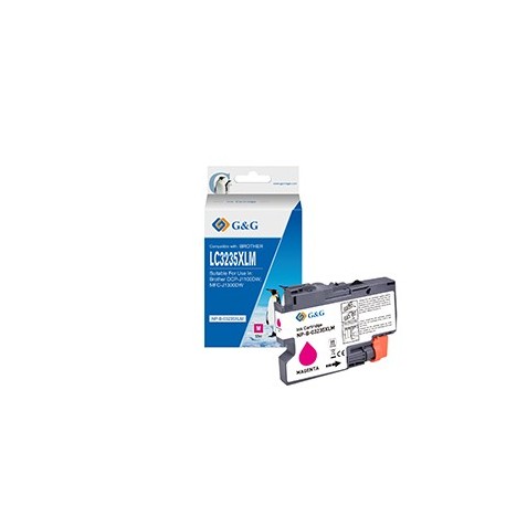 Cartuccia ink compatibile GG Magenta per Brother DCP-J1100DWMFC-J1300DW