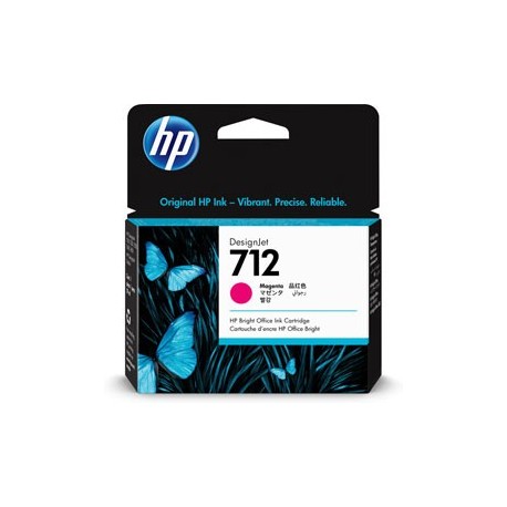 Cartuccia Inchiostro Magenta HP Designjet 712 29-ml