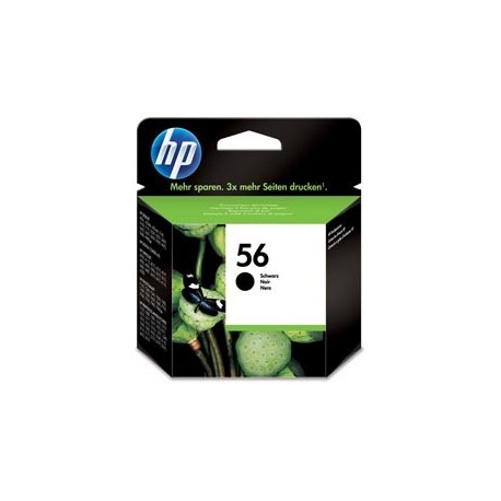 CARTUCCIA A GETTO D'INCHIOSTRO HP N.56 NERO 19ML