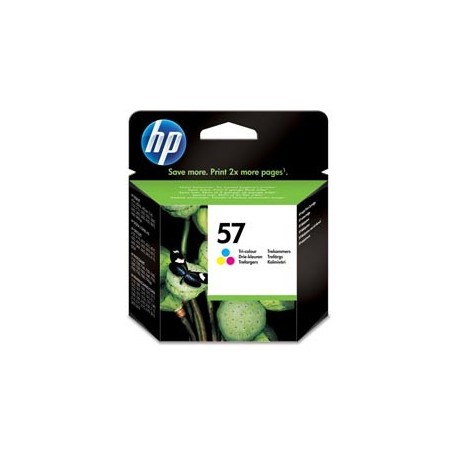 CARTUCCIA A GETTO D'INCHIOSTRO HP N.57 TRICROMIA (17ML)