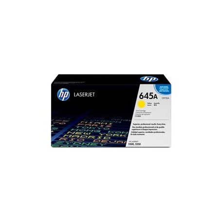 CARTUCCIA DI STAMPA SMART PER STAMPANTI HP COLOR LASERJET 5500 GIALLO 12000PG.