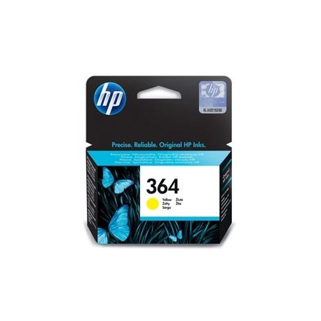 CARTUCCIA A GETTO D'INCHIOSTRO HP N.364 GIALLO