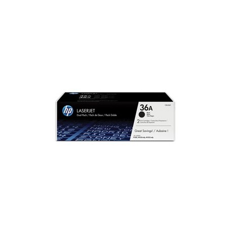 SCATOLA 2 CARTUCCE DI STAMPA HP LASERJET NR. 36