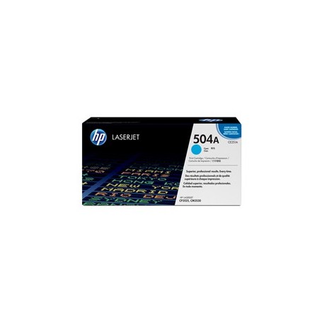 TONER CIANO COLOR LASERJET CE251A PRINT CARTRIDGE WITH COLORSPHERE TONER