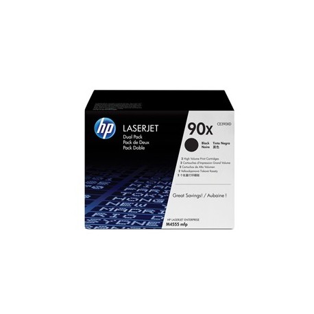 SCATOLA 2 CARTUCCE DI STAMPA HP LASERJET NR. 90X