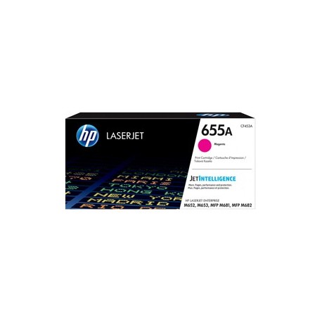TONER MAGENTA HP 655A COLOR LASERJET ENTERPRISE SERIE M652-M653-M681-M683