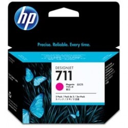 SCATOLA 3 CARTUCCE D'INCHIOSTRO HP 711DA 29 ML MAGENTA