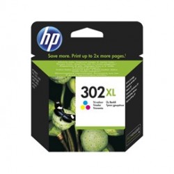 CARTUCCIA INCHIOSTRO TRICROMIA ALTA CAPACITA' HP 302XL