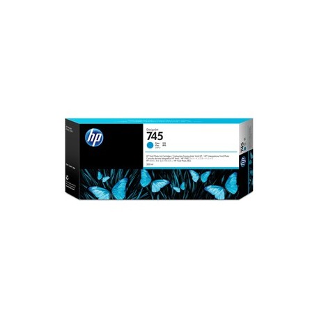 CARTUCCIA CIANO DESIGNJET HP 745 300 ML