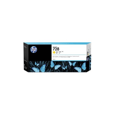 HP728 300-ml YELLOW INK CART