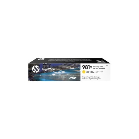 HP 981Y INK CARTRIDGE PAGEWIDE GIALLO 16.000PAG