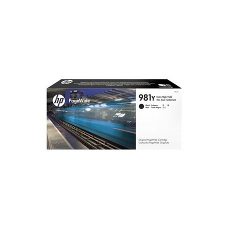 HP 981Y INK CARTRIDGE PAGEWIDE NERO 20.000PAG
