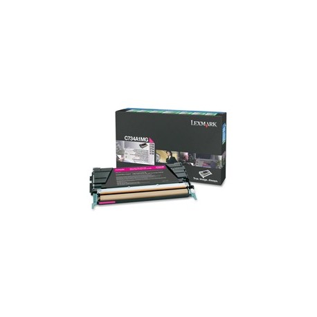 TONER MAGENTA C734, C736, X734, X736, X738, RETURN PROGRAM