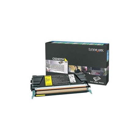 TONER RETURN PROGRAM GIALLO C524 ALTA RESA