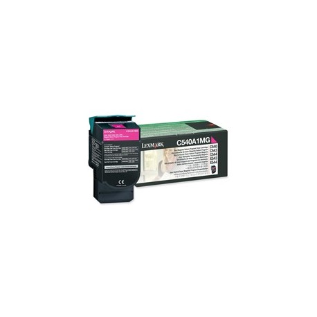 TONER RETURN PROGRAM MAGENTA C540 C543 C544 X543 CAPACITA' STANDARD