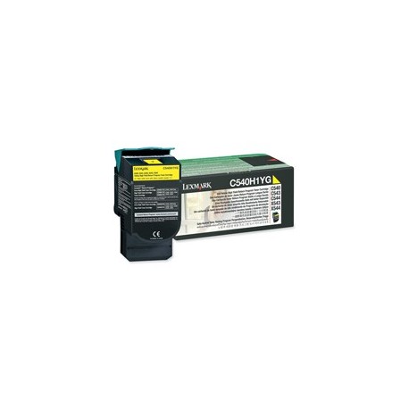 TONER RETURN PROGRAM GIALLO C540 C543 C544 X543 ALTA CAPACITA'