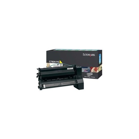 TONER RETURN PROGRAM GIALLO X782MFP C780 C782 CAPACITA' STANDARD