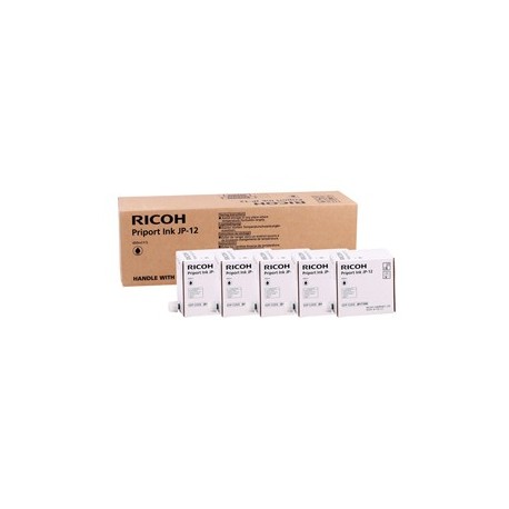 SCATOLA 5 CARTUCCIA NERO 600CC PRIPORT JP1210/50 JP3000 TYPE JP12 817104