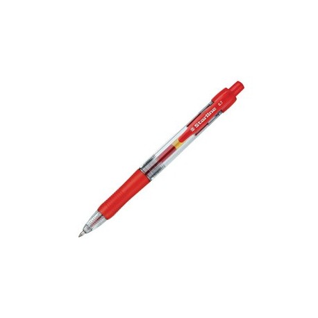 PENNA SFERA SCATTO INK GEL ROSSO 0.7MM Fine STARLINE