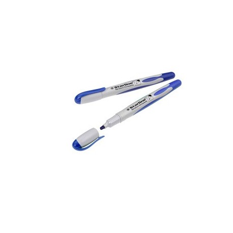 Marcatore permanente punta tonda 2mm blu Starline