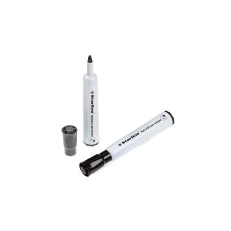 Marcatore per lavagne punta tonda 2mm nero Starline