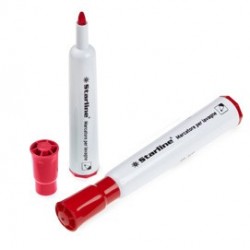 Marcatore per lavagne punta tonda 2mm rosso Starline