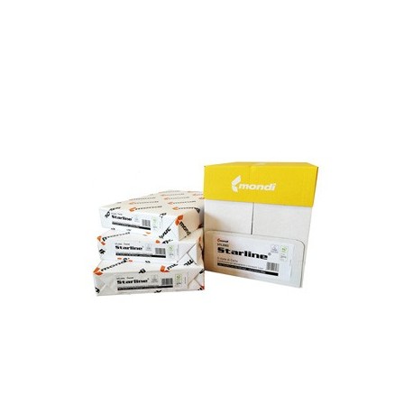 Carta da fotocopie A4 80gr 500Fg Bianca STARLINE (drop max 25 risme)